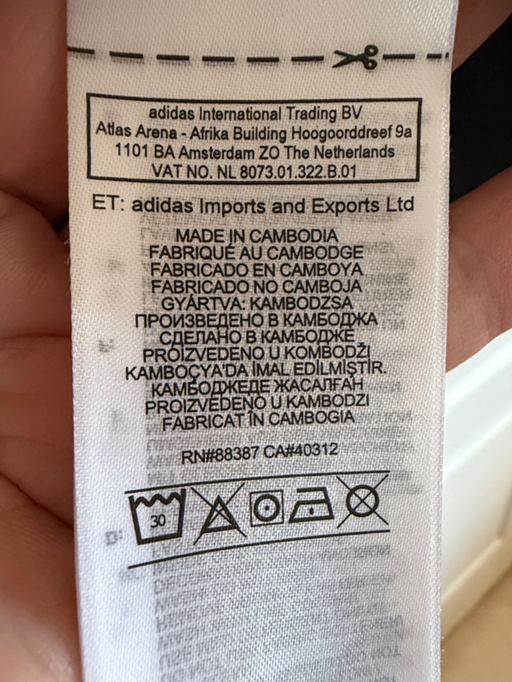 adidas Black Lightweight Windbreaker Running Jacket - Picture 6 of 9